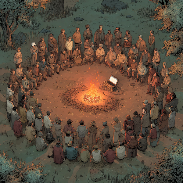 Au coin de l'ordinateur